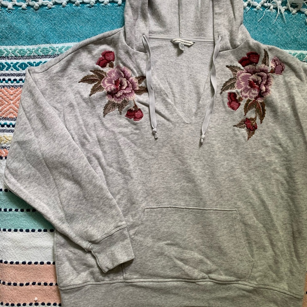 AE embroidered hoodie